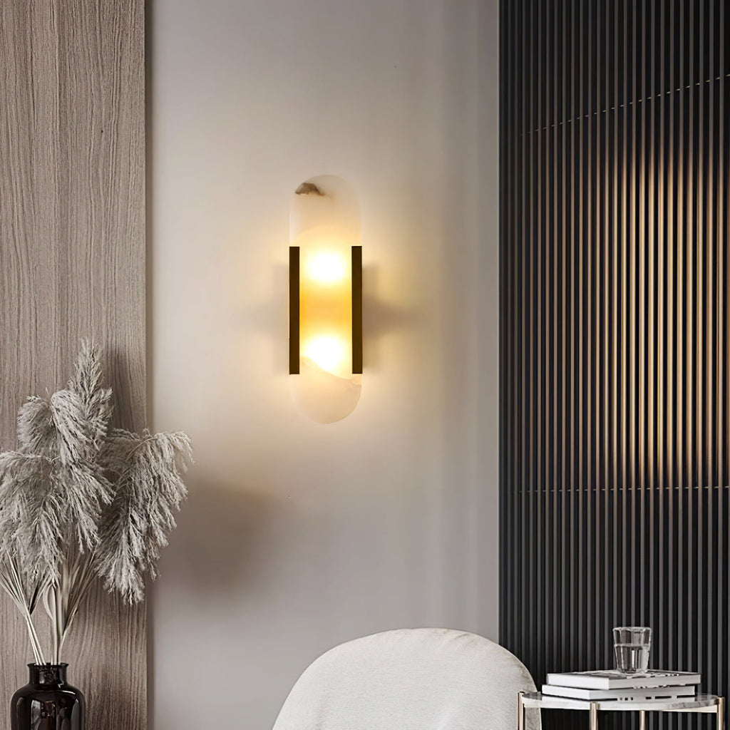 Aurelle | Luxury Alabaster Wall Lamp