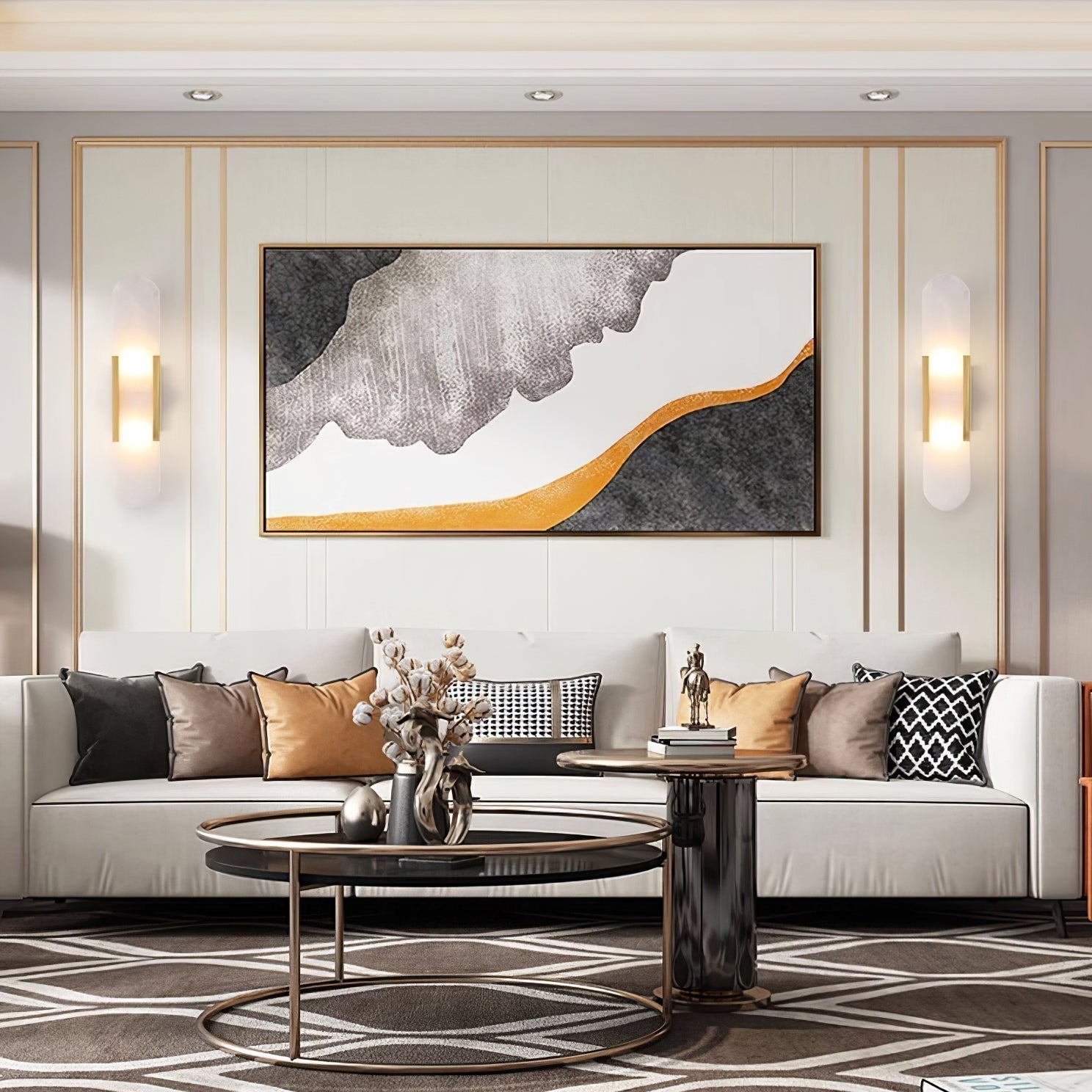 Aurelle | Luxury Alabaster Wall Lamp