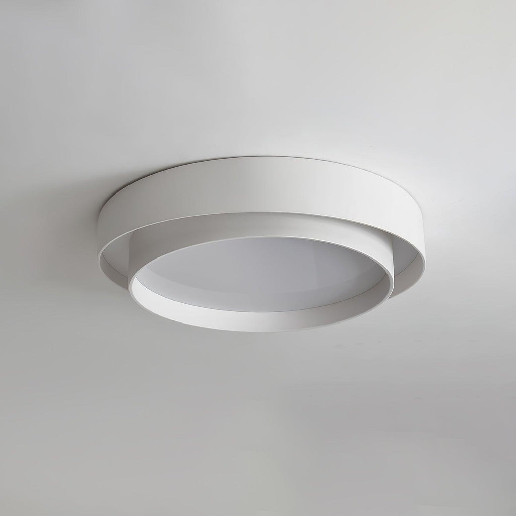 Nowoczesna lampa sufitowa LED ArmoníaLuz — żelazna rama, akrylowy dyfuzor