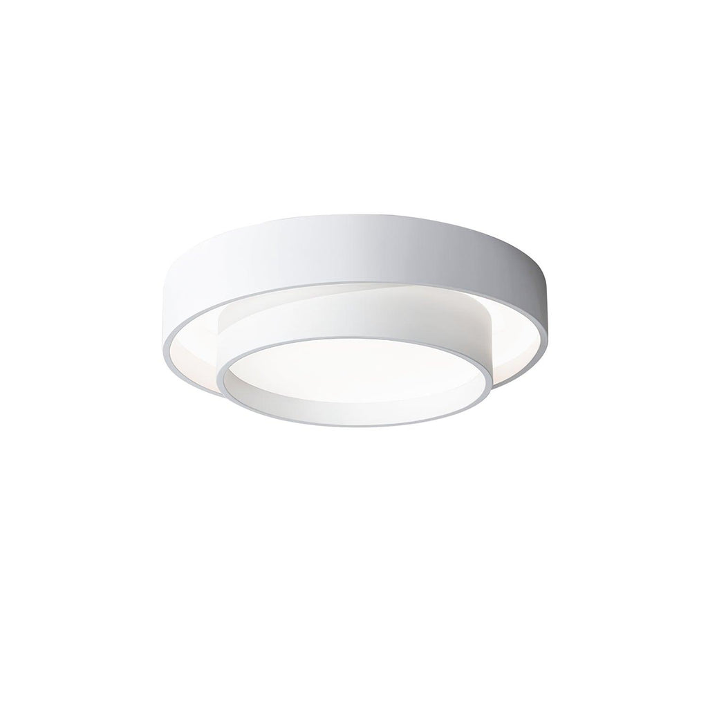 Nowoczesna lampa sufitowa LED ArmoníaLuz — żelazna rama, akrylowy dyfuzor