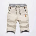 Herre Cargo Shorts med Snøre, Casual Lommer, Udendørs Bukser | Meowbutter