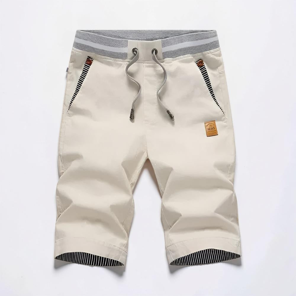 Herre Cargo Shorts med Snøre, Casual Lommer, Udendørs Bukser | Meowbutter