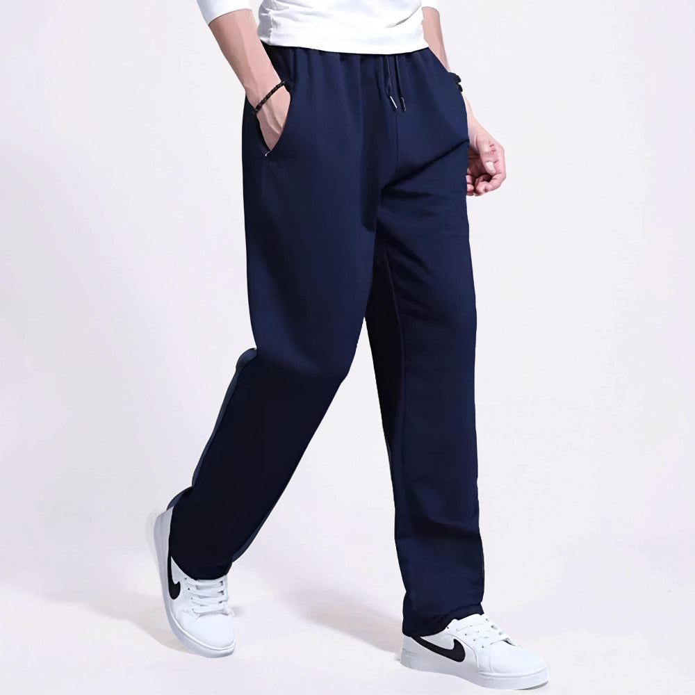 Men's Sweatpants Wide Leg Drawstring Casual Joggers | Meowbutter