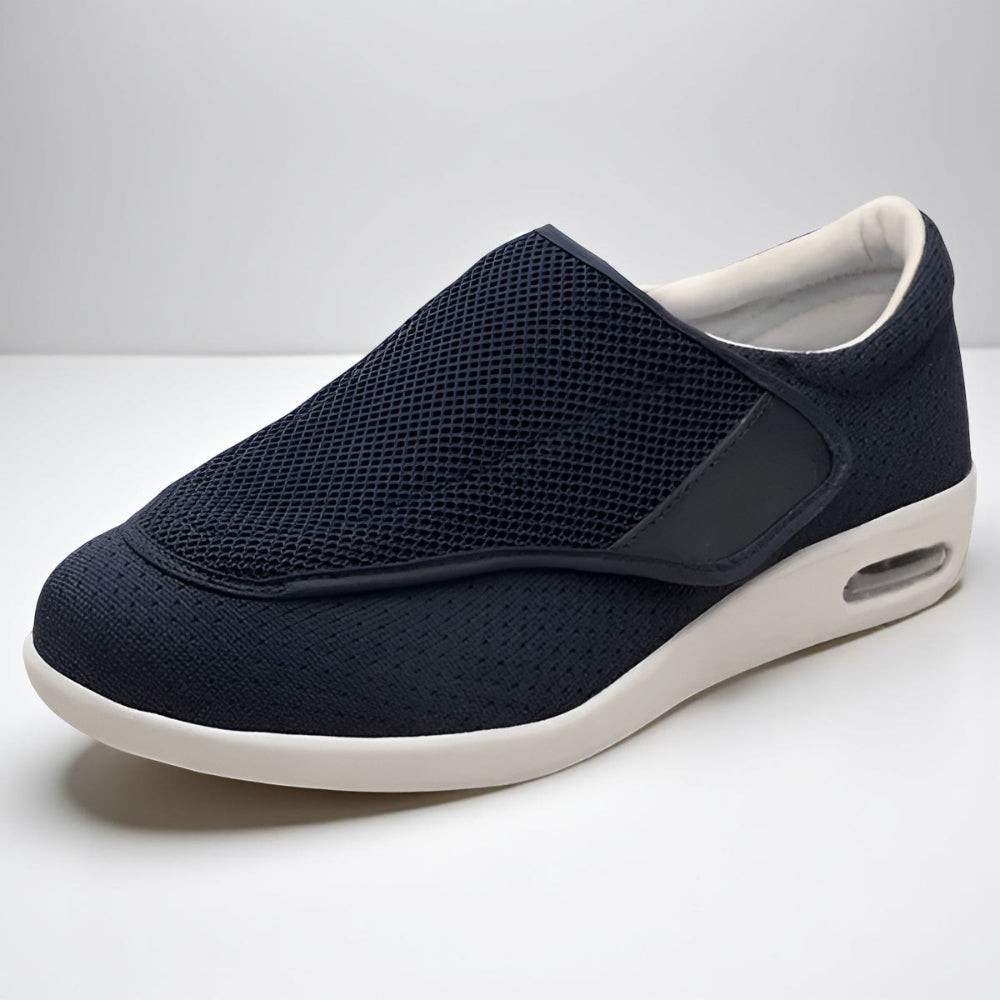Herren-Wanderschuhe mit weiter Passform und Schlupfdesign – flexibles Design ohne Schnürsenkel