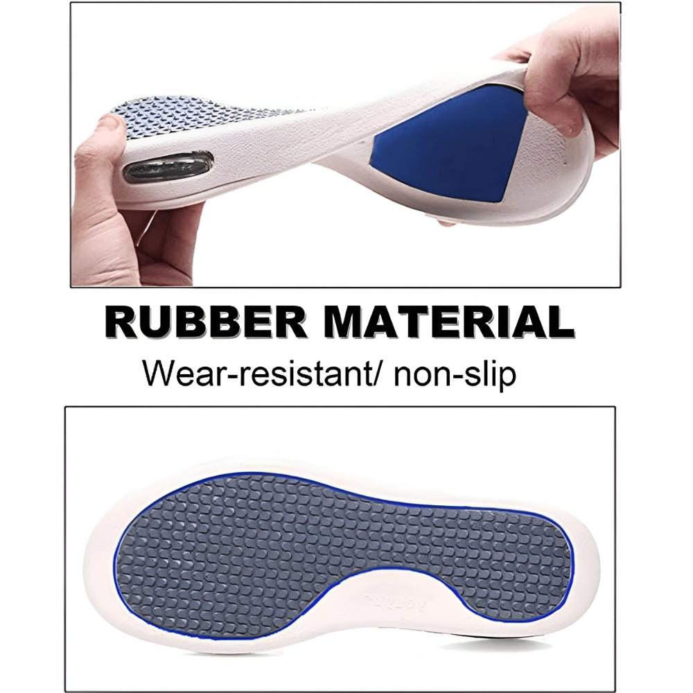 Herren-Wanderschuhe mit weiter Passform und Schlupfdesign – flexibles Design ohne Schnürsenkel