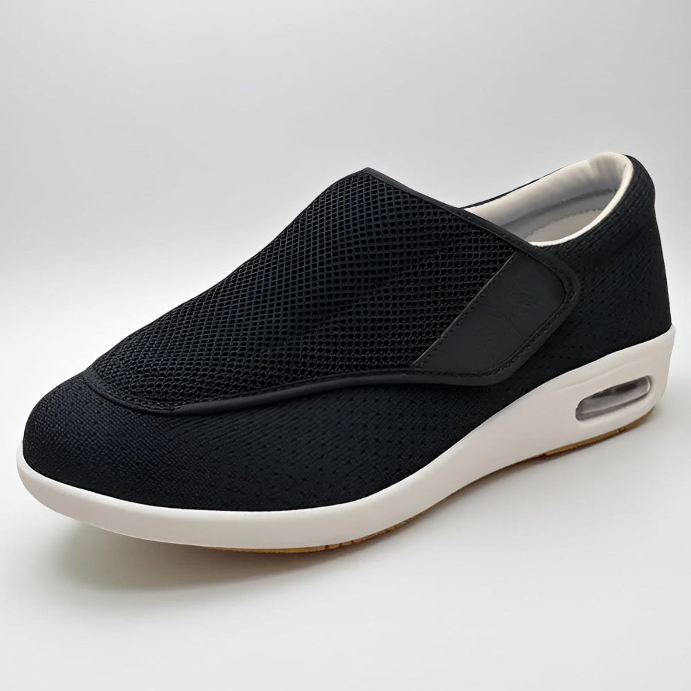 Herren-Wanderschuhe mit weiter Passform und Schlupfdesign – flexibles Design ohne Schnürsenkel