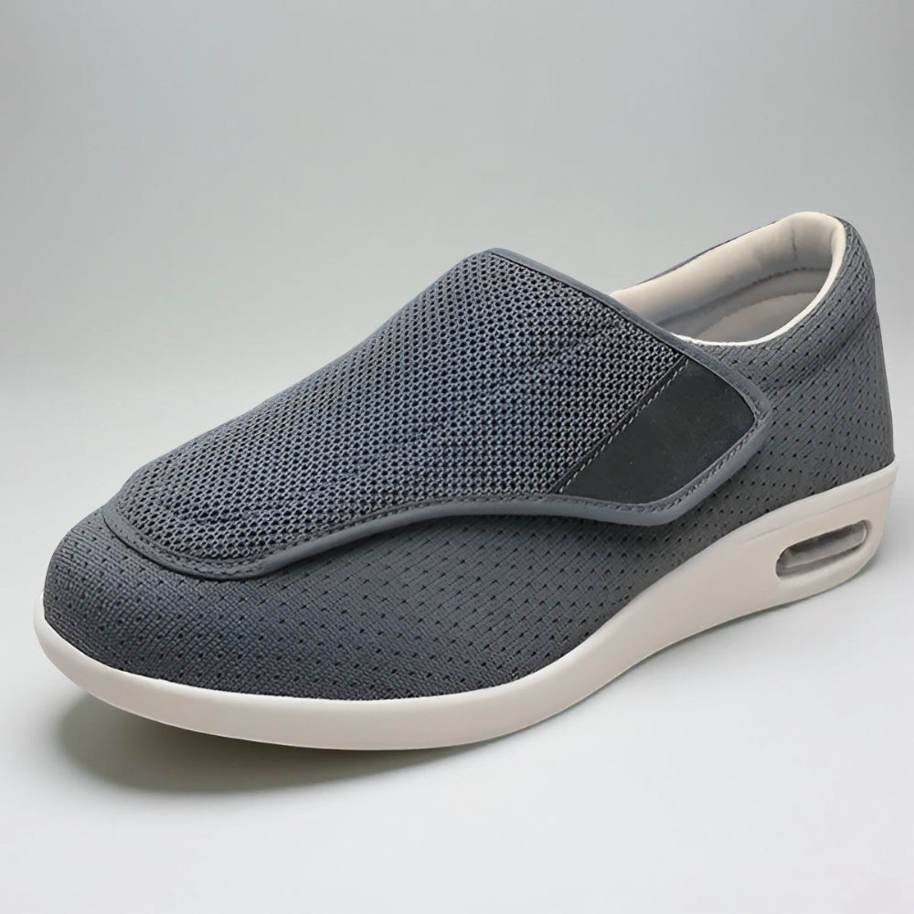 Herren-Wanderschuhe mit weiter Passform und Schlupfdesign – flexibles Design ohne Schnürsenkel