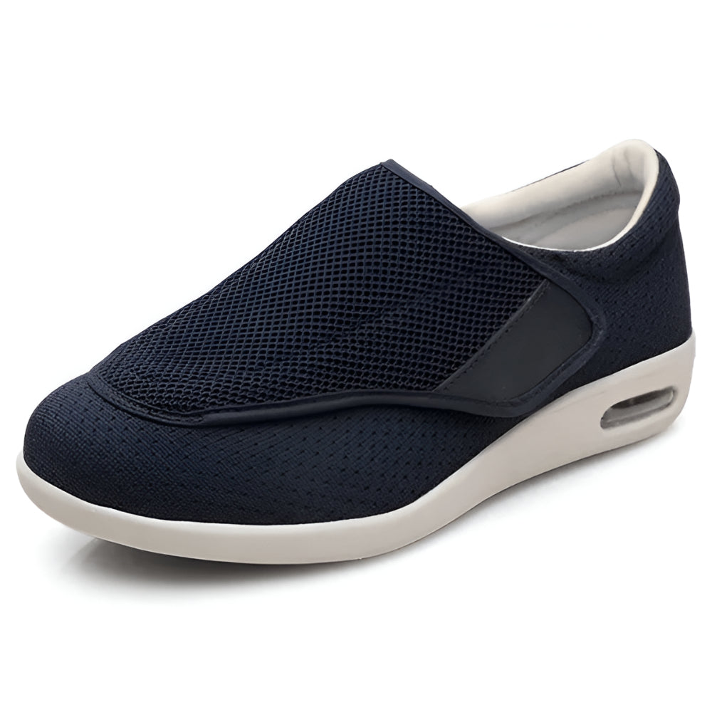 Herren-Wanderschuhe mit weiter Passform und Schlupfdesign – flexibles Design ohne Schnürsenkel