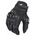 Supertech Leather Motorcycle Gloves — Protective All-Weather Grip