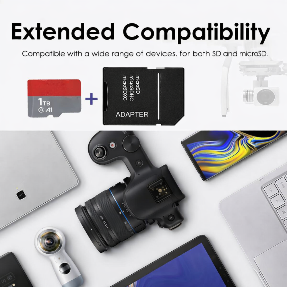 1TB Micro SD Card — High Speed Memory Storage