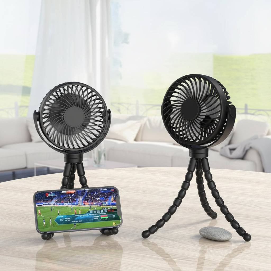 Portable Fan Clip On Battery Operated Stroller Fan | Meowbutter