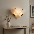 Corp de iluminat LED Alabaster pentru perete cu suport, negru satin.