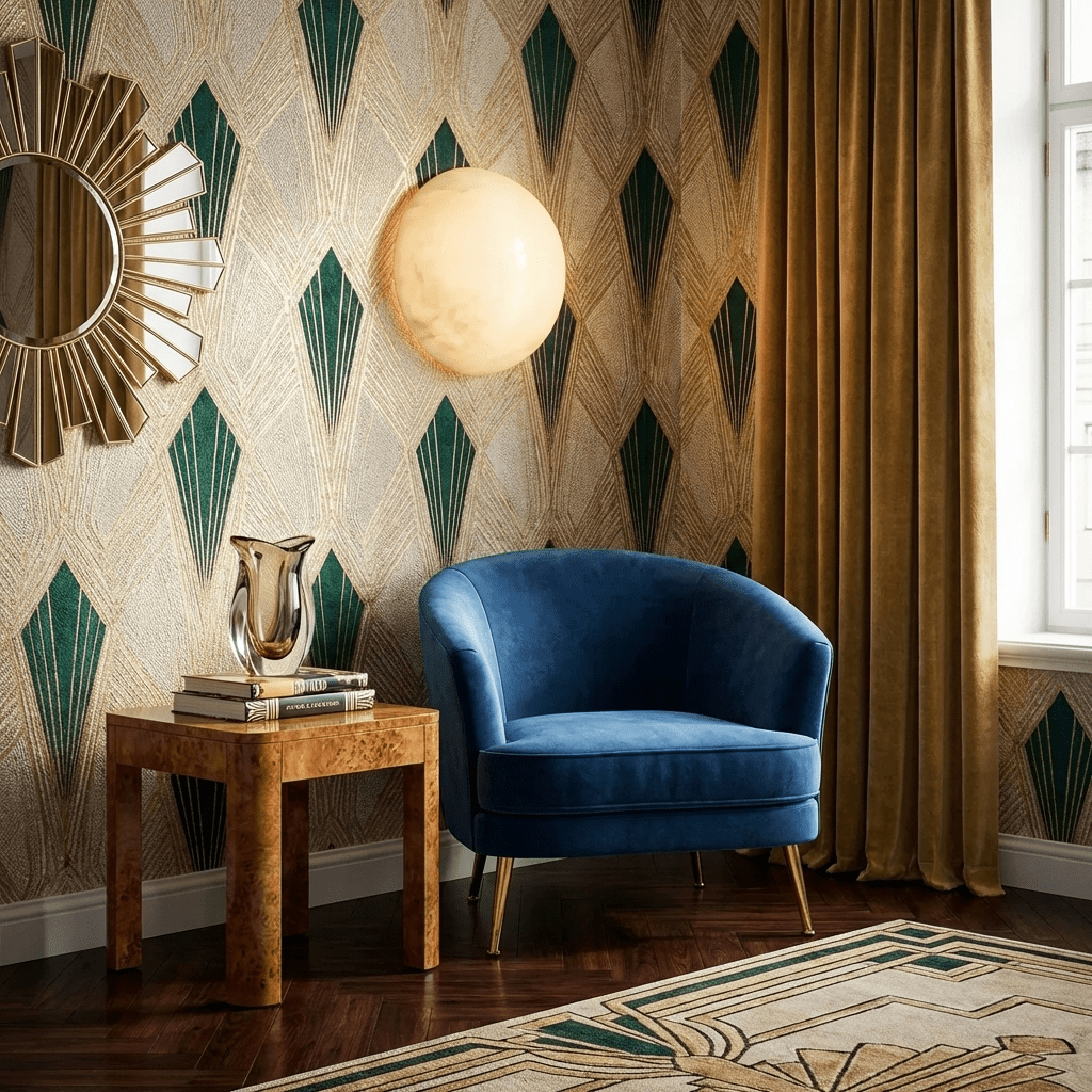 Alabaster minimalistisk væglampe med blødt skær og metalfinish