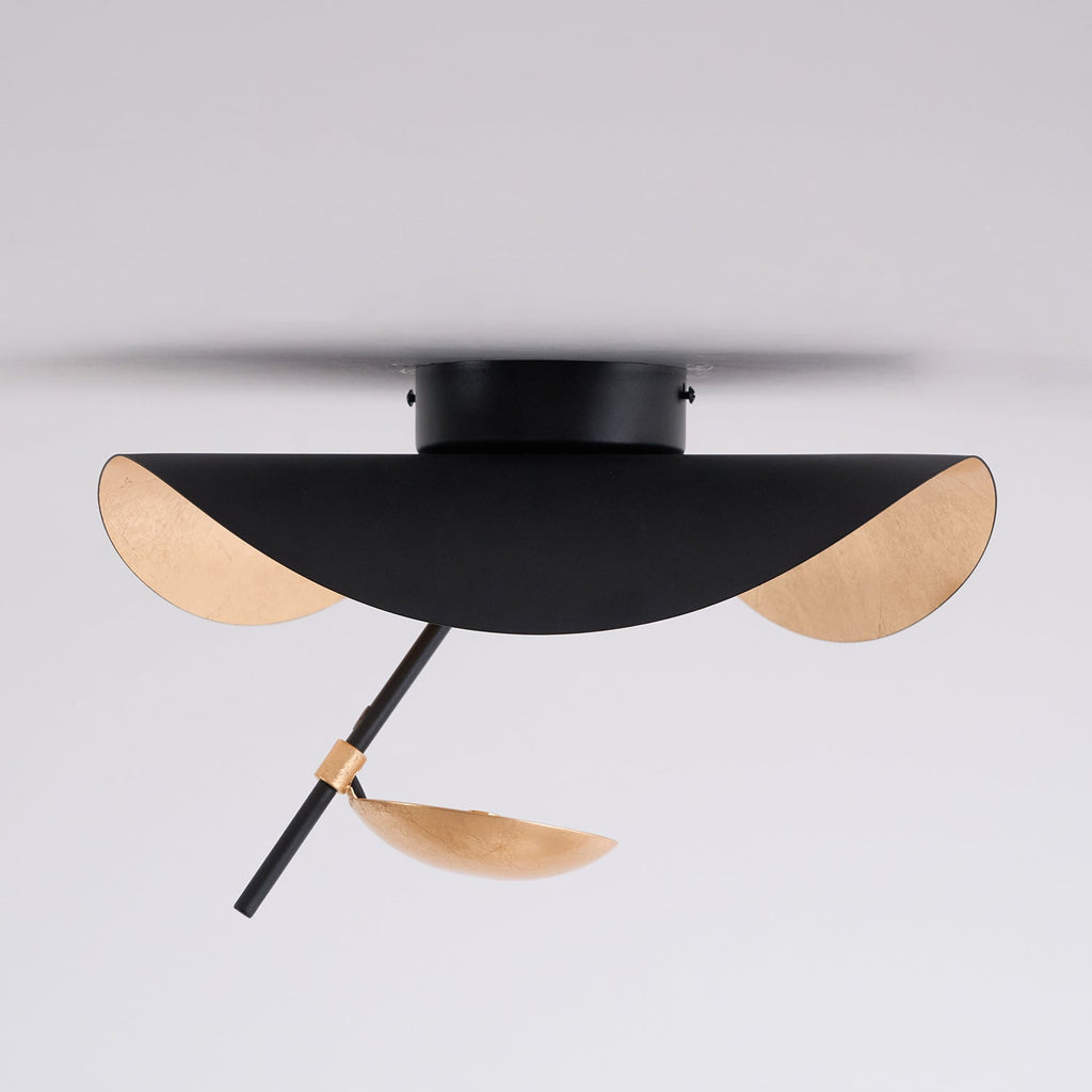 Modern Metal Ceiling Light With Adjustable Height LED Fixture