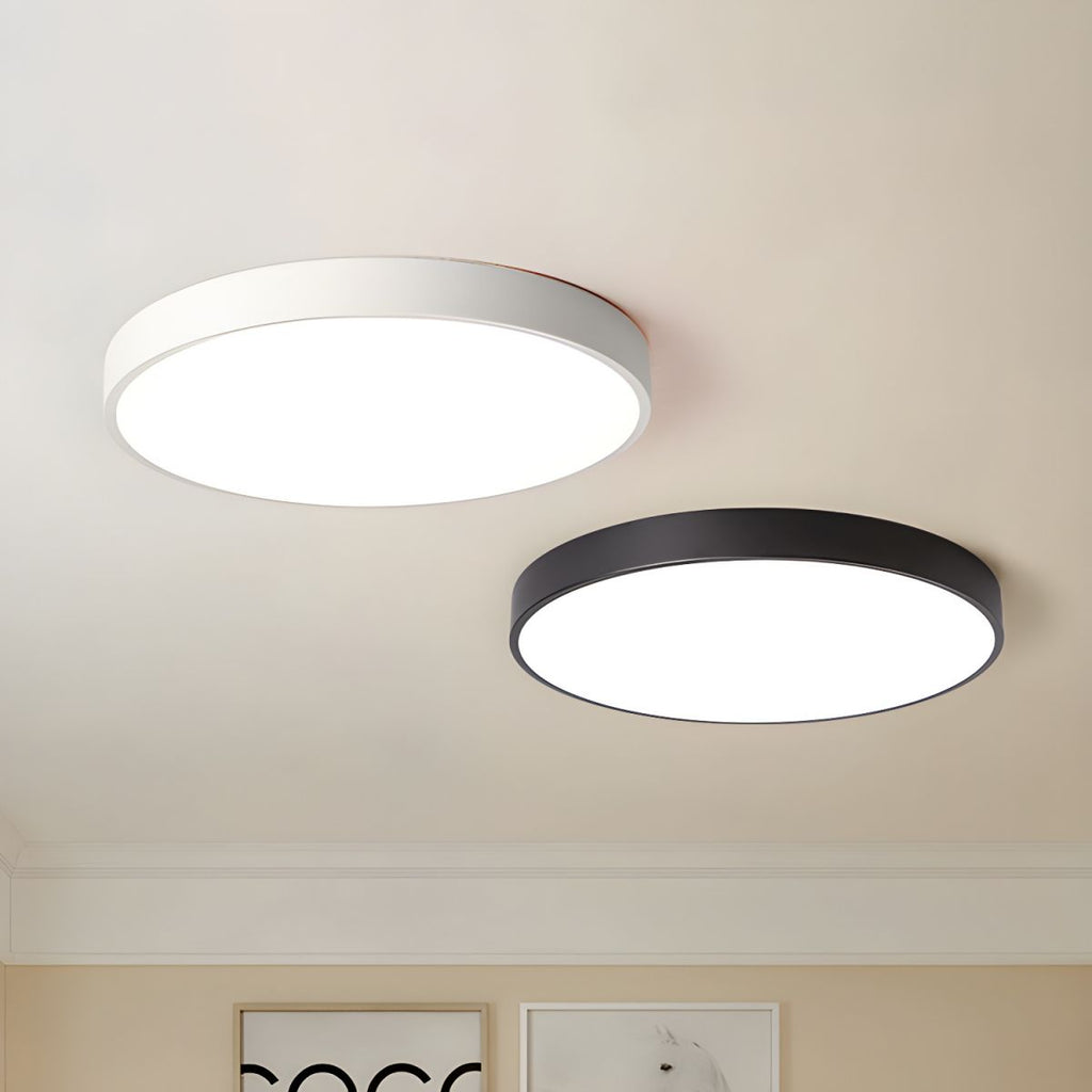 Acrylic And Metal Ceiling Light With Adjustable Height