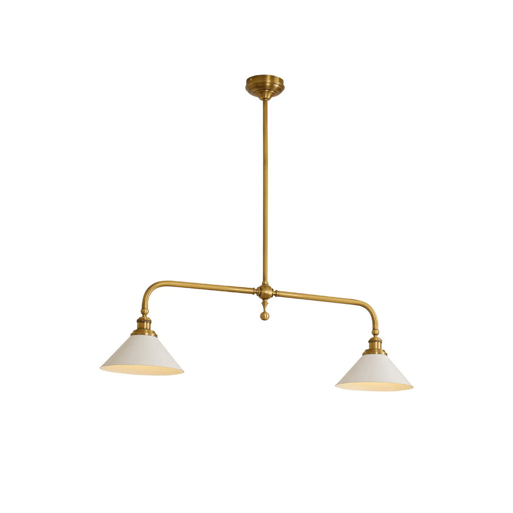 Brass Ceramic Minimalist Pendant Light For Kitchen Islands And Dining Areas