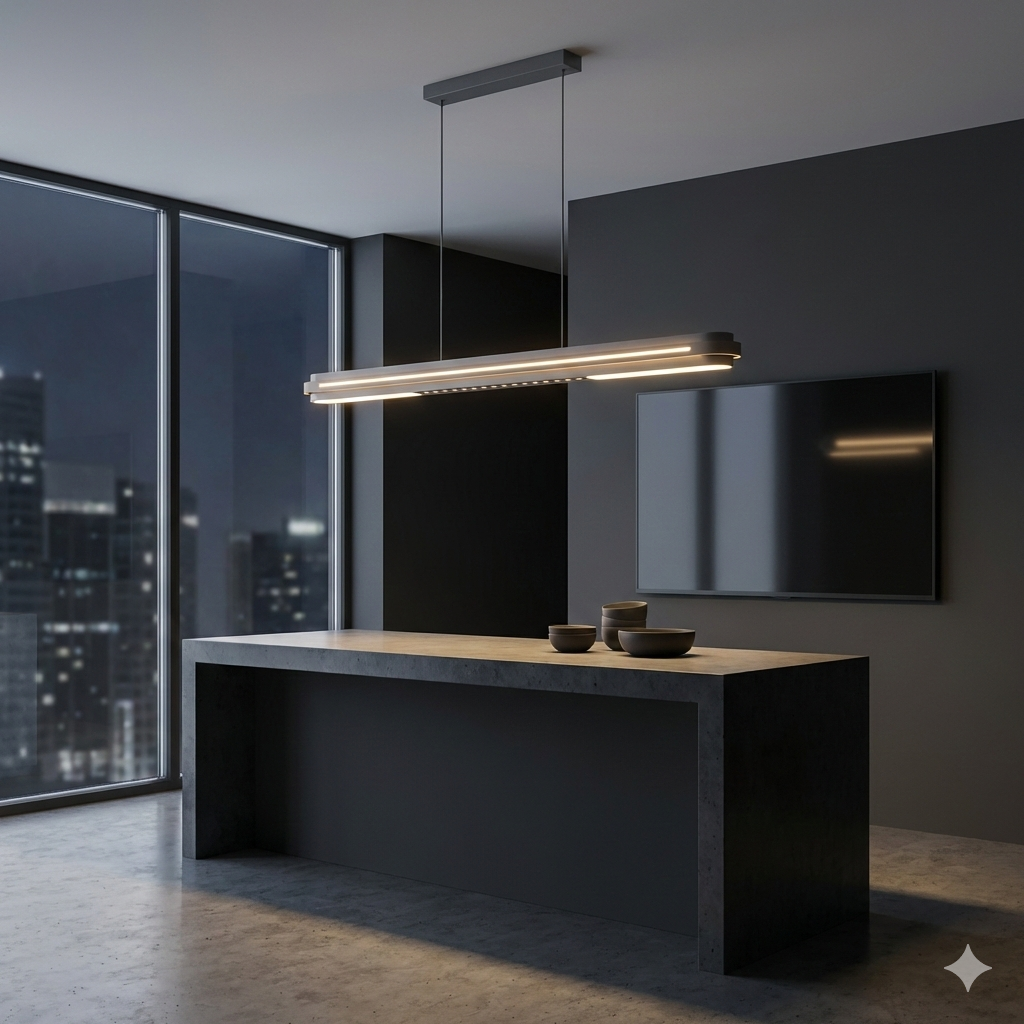 Adjustable Dimmable Metal Pendant Light For Modern Interiors
