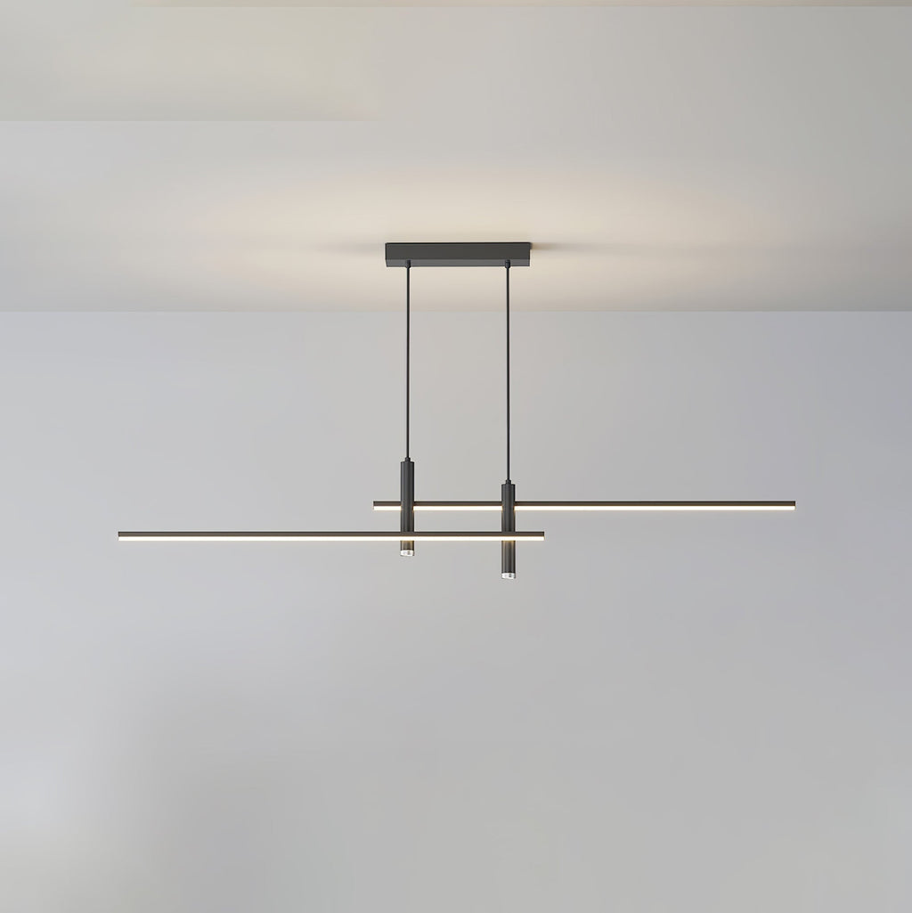 Minimalistické kovové závěsné světlo s nastavitelným stmíváním a teplým světlem
