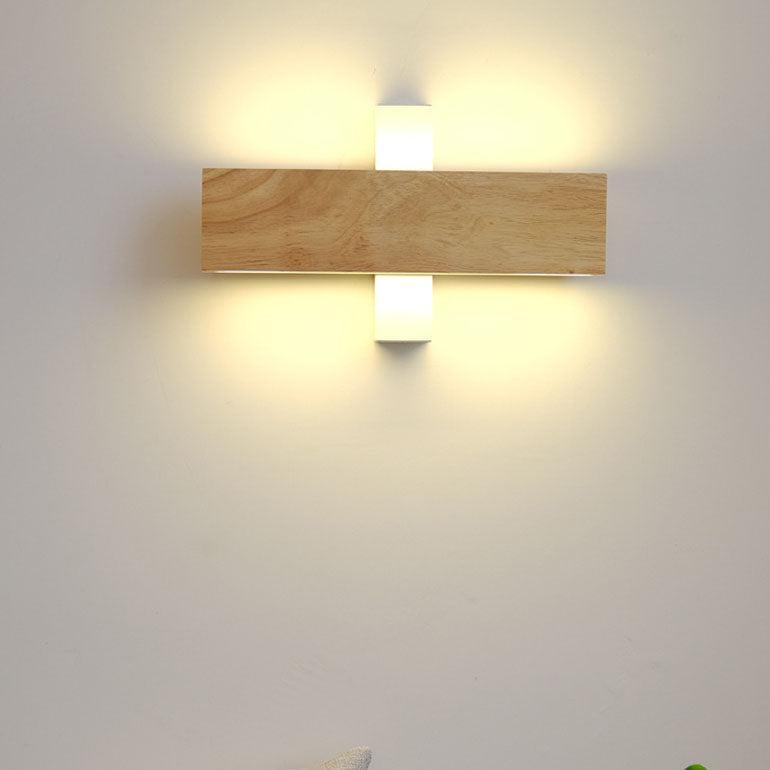 Minimalist Rotating LED Wall Light For Hallways And Living Rooms
