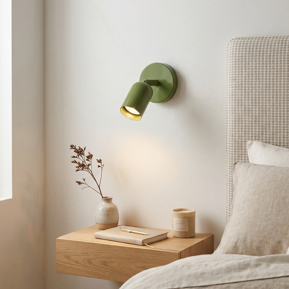Modern Sleek Wall Light With Adjustable LED And Metal Finish