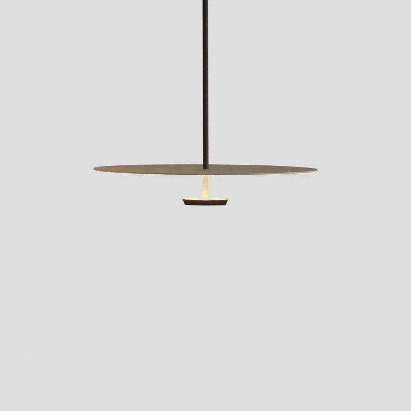 Obloukové závěsné svítidlo — elegantní prstencový design, minimalistické stropní svítidlo