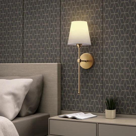 リモコン付き充電式電池壁取り付け照明器具