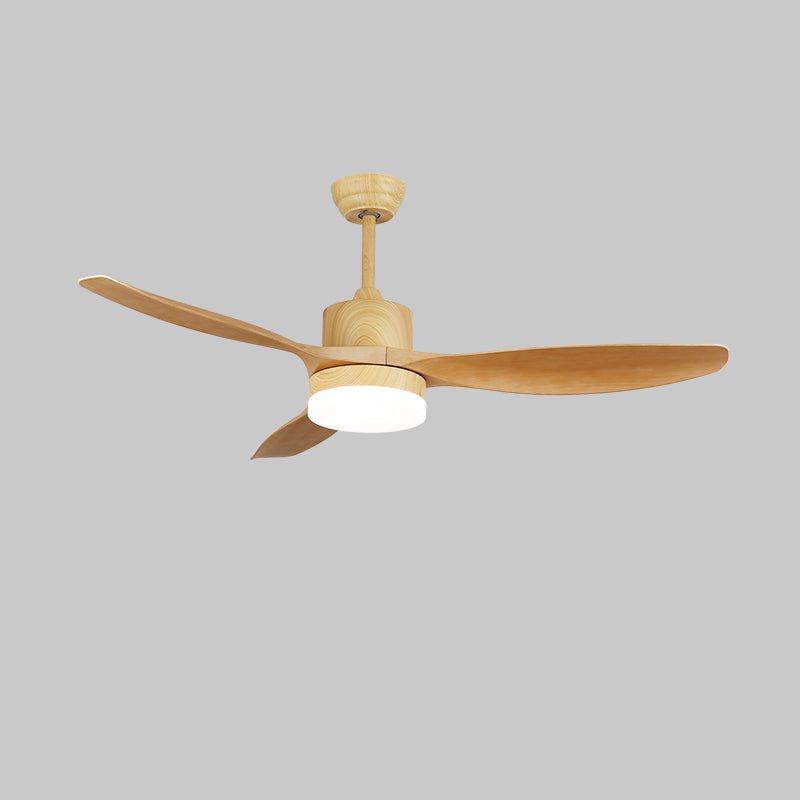 Six-Speed Ceiling Fan With Metal Housing And Integrated Light