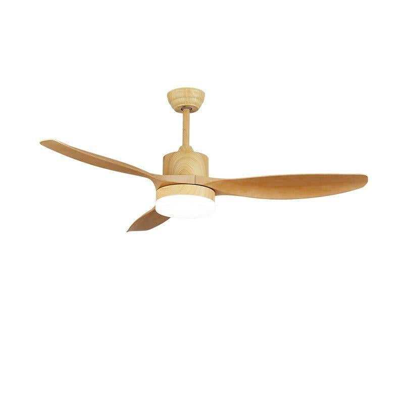 Six-Speed Ceiling Fan With Metal Housing And Integrated Light