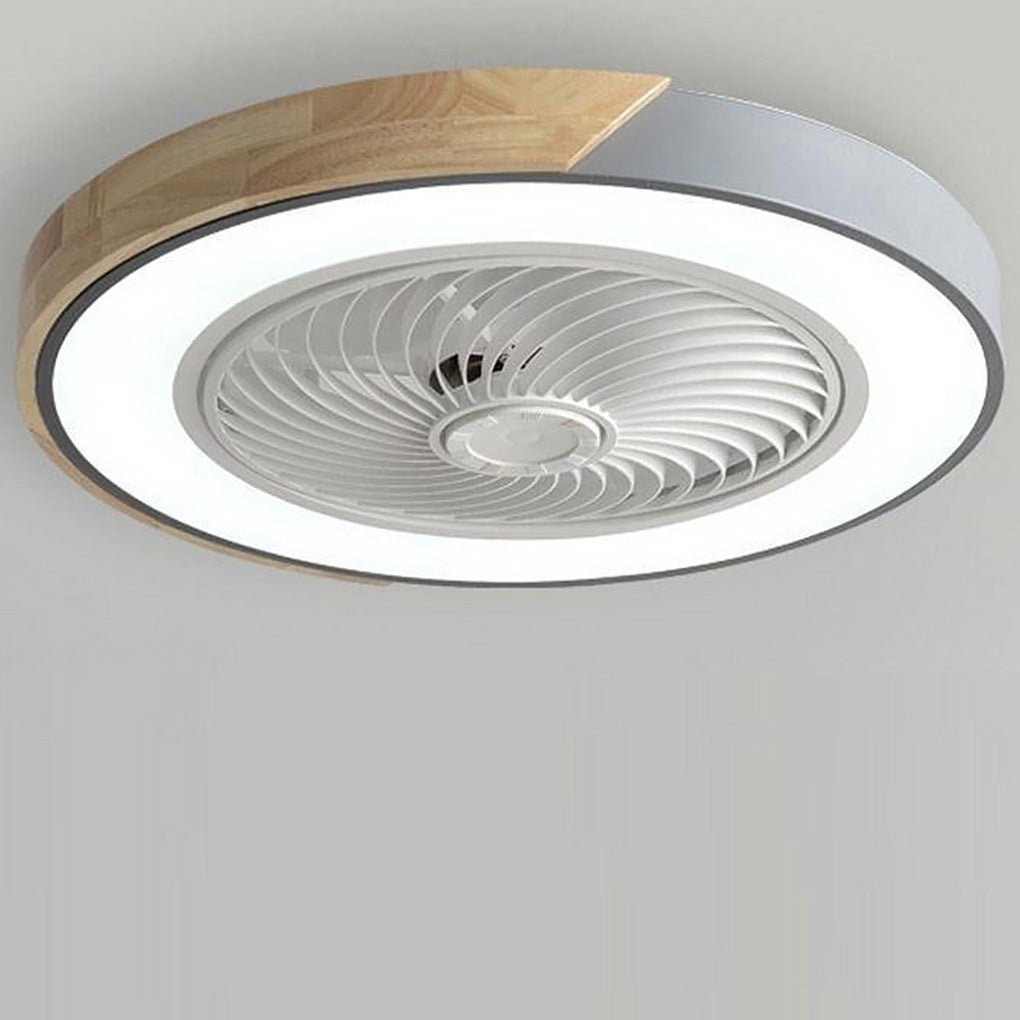 Lapát nélküli mennyezeti ventilátor — beépített LED-világítással és vezeték nélküli távirányítóval