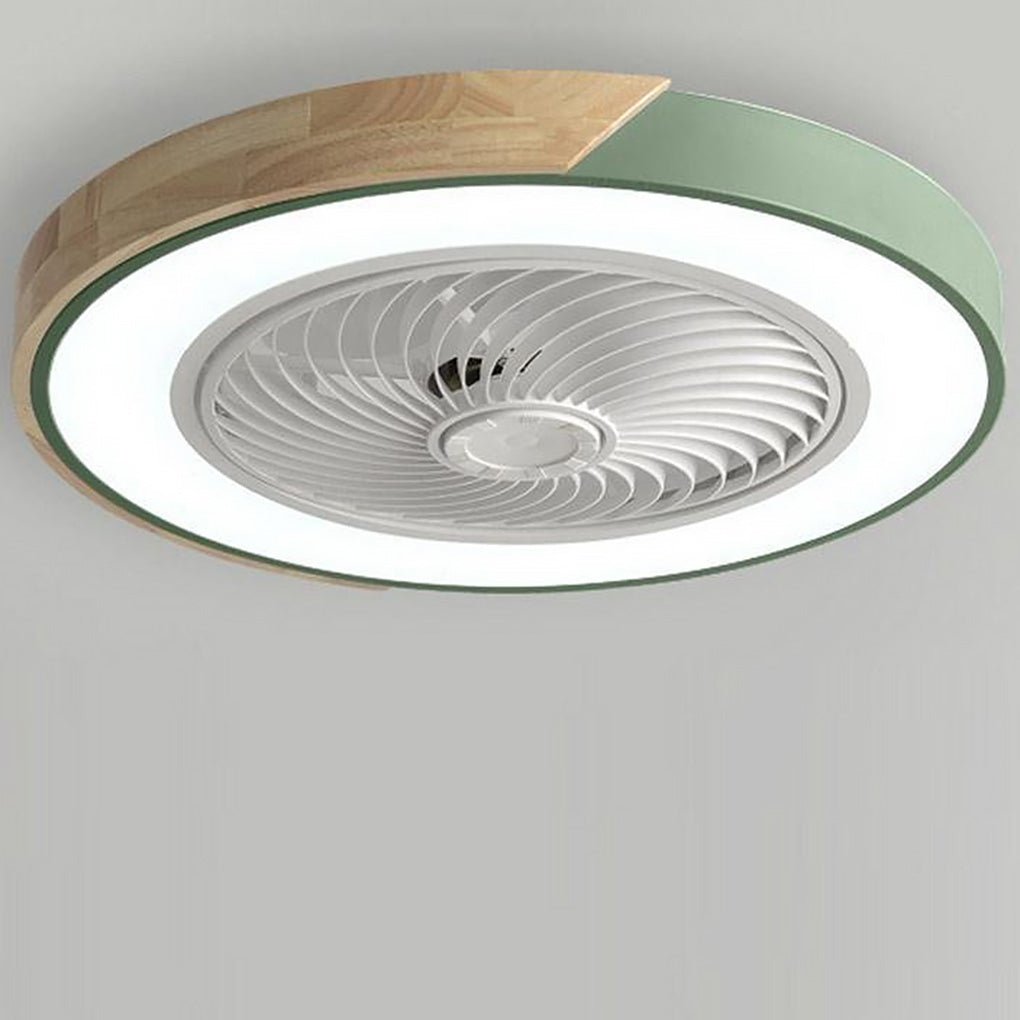 Lapát nélküli mennyezeti ventilátor — beépített LED-világítással és vezeték nélküli távirányítóval