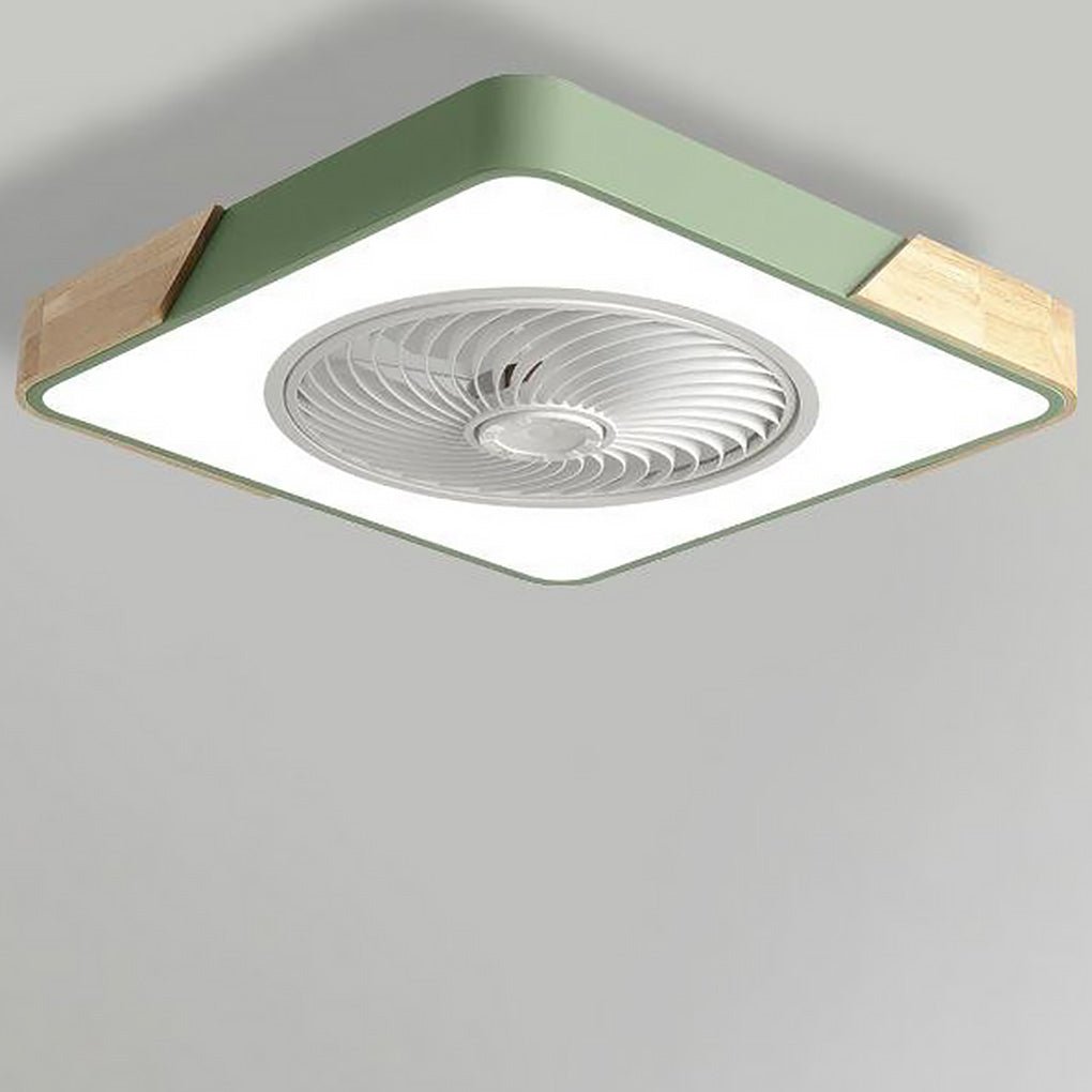 Lapát nélküli mennyezeti ventilátor — beépített LED-világítással és vezeték nélküli távirányítóval