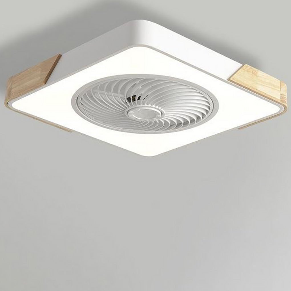 Lapát nélküli mennyezeti ventilátor — beépített LED-világítással és vezeték nélküli távirányítóval
