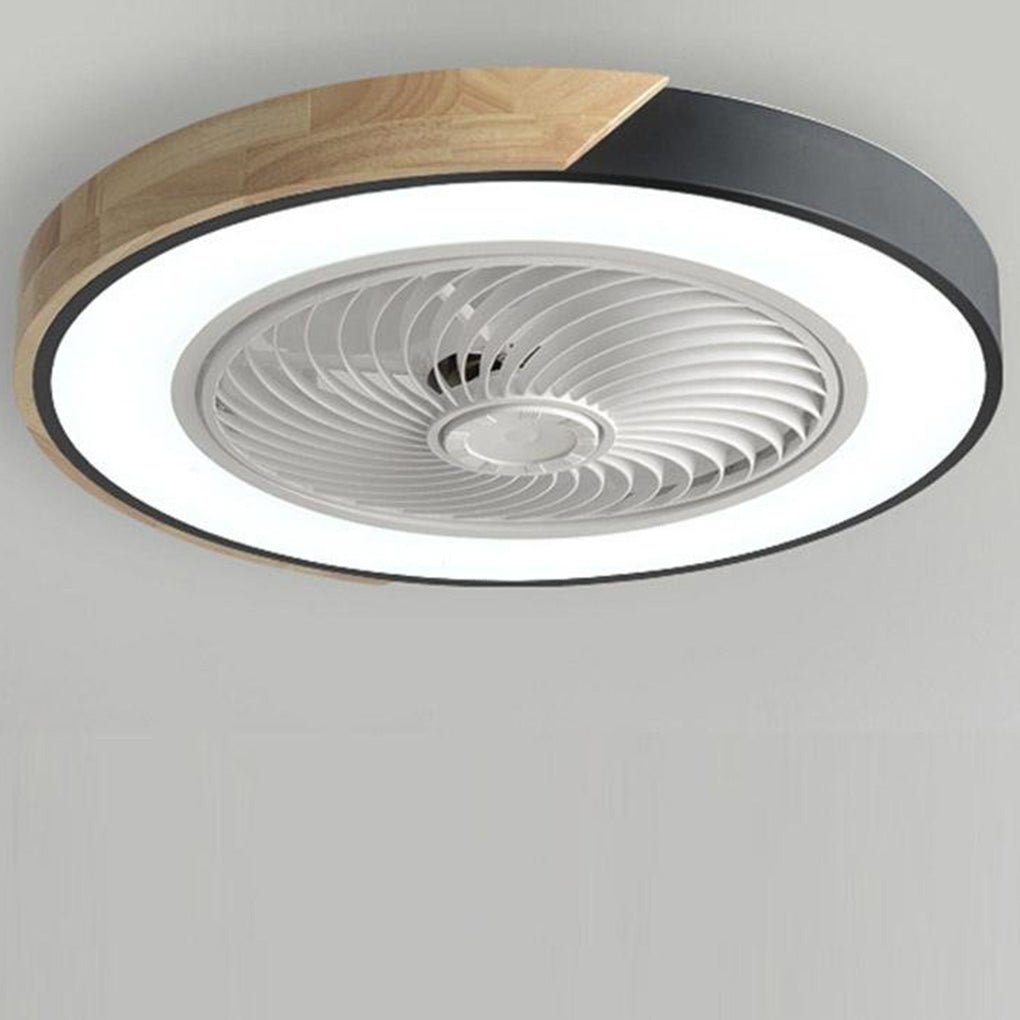 Lapát nélküli mennyezeti ventilátor — beépített LED-világítással és vezeték nélküli távirányítóval