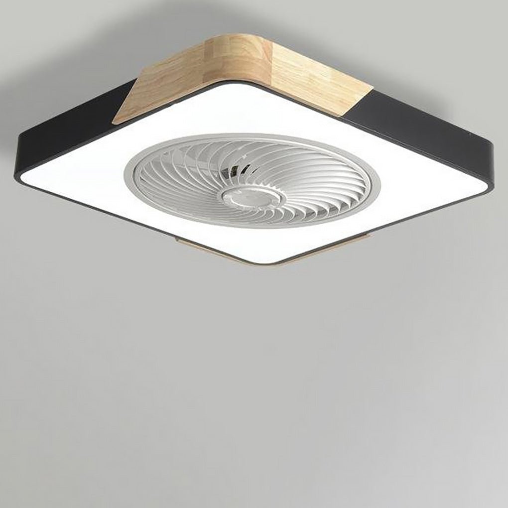 Lapát nélküli mennyezeti ventilátor — beépített LED-világítással és vezeték nélküli távirányítóval