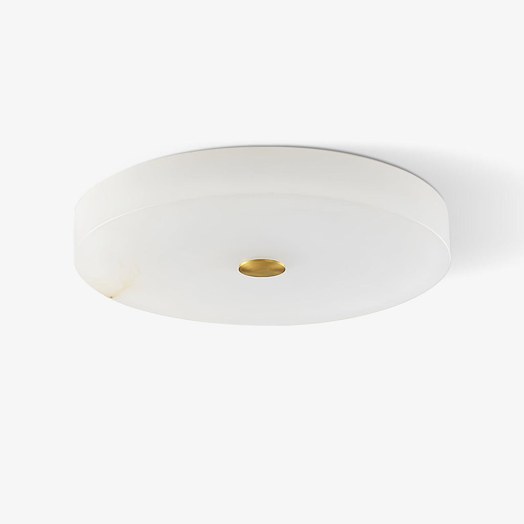 Plafonnier en albâtre dimmable avec LED intégrée