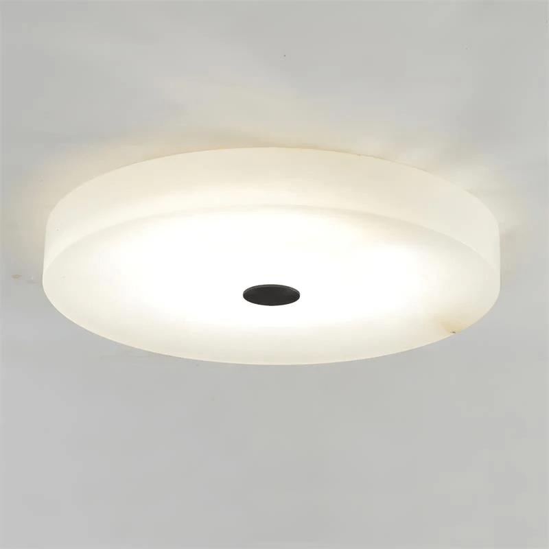 Plafonnier en albâtre dimmable avec LED intégrée