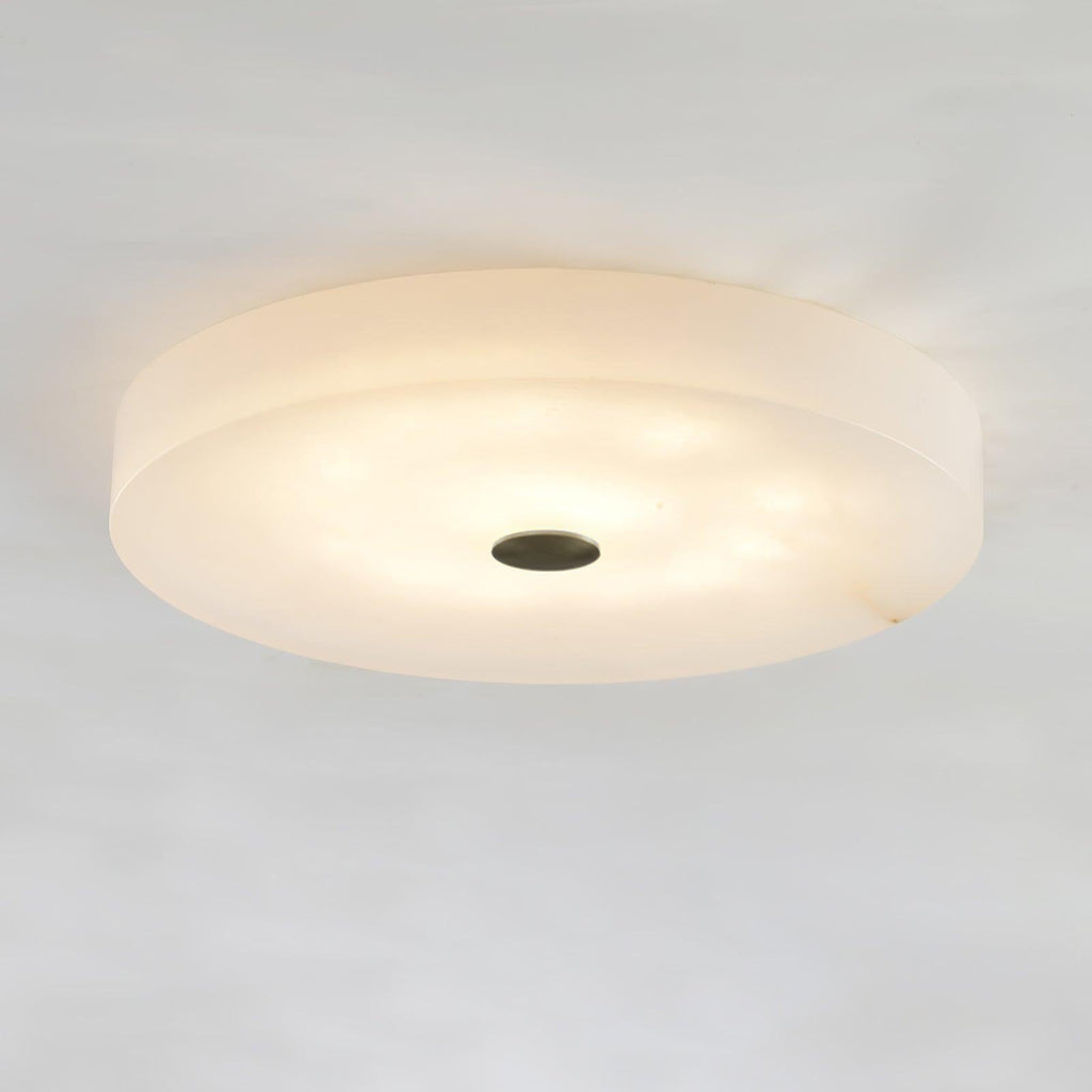 Plafonnier en albâtre dimmable avec LED intégrée