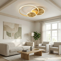 Brass Ceiling Light With Integrated LED And Adjustable