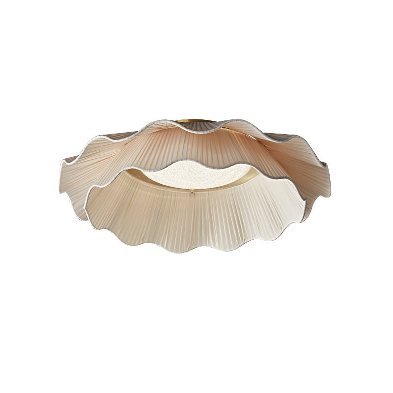 Brass Integrated LED Ceiling Light, Dimmable Modern Fixture