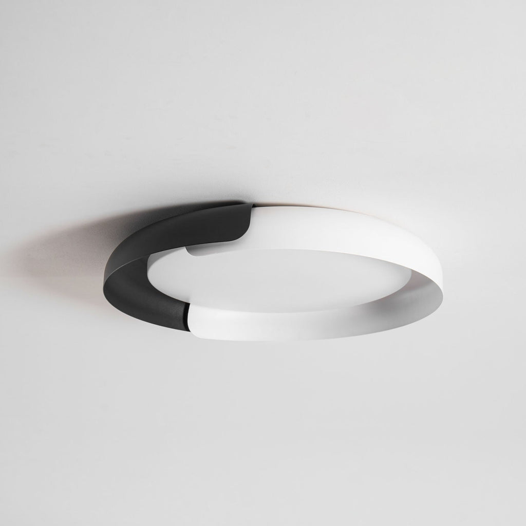 Contemporary Ceiling Light With Metal And Acrylic Dimmable
