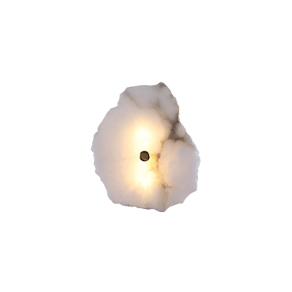 Applique murale moderne dimmable finition albâtre pour une ambiance chaleureuse | Meowbutter