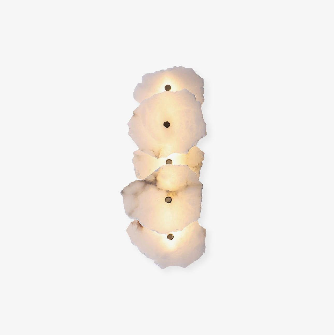 Applique murale moderne dimmable finition albâtre pour une ambiance chaleureuse | Meowbutter
