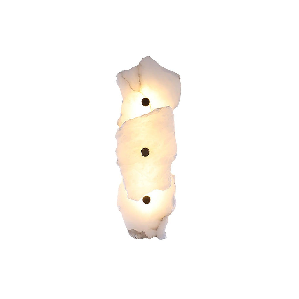 Applique murale moderne dimmable finition albâtre pour une ambiance chaleureuse | Meowbutter