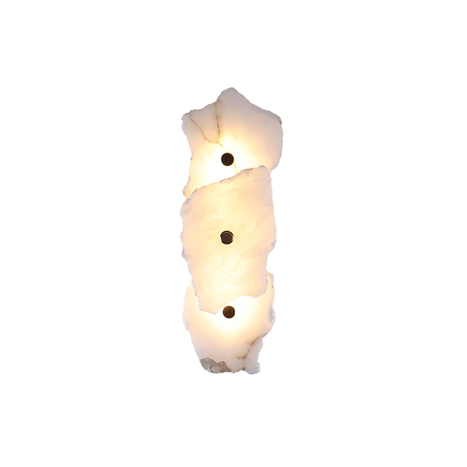 Applique murale moderne dimmable finition albâtre pour une ambiance chaleureuse | Meowbutter