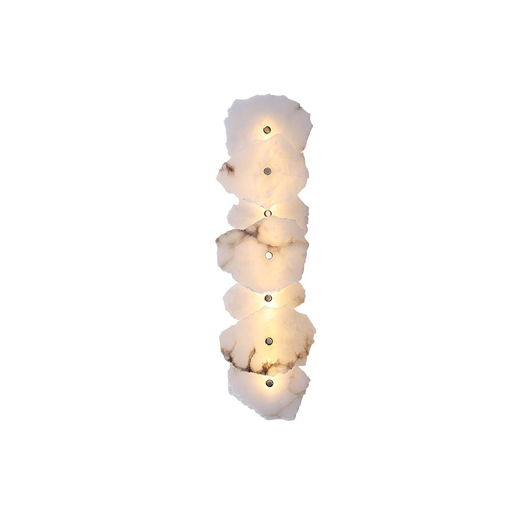 Applique murale moderne dimmable finition albâtre pour une ambiance chaleureuse | Meowbutter