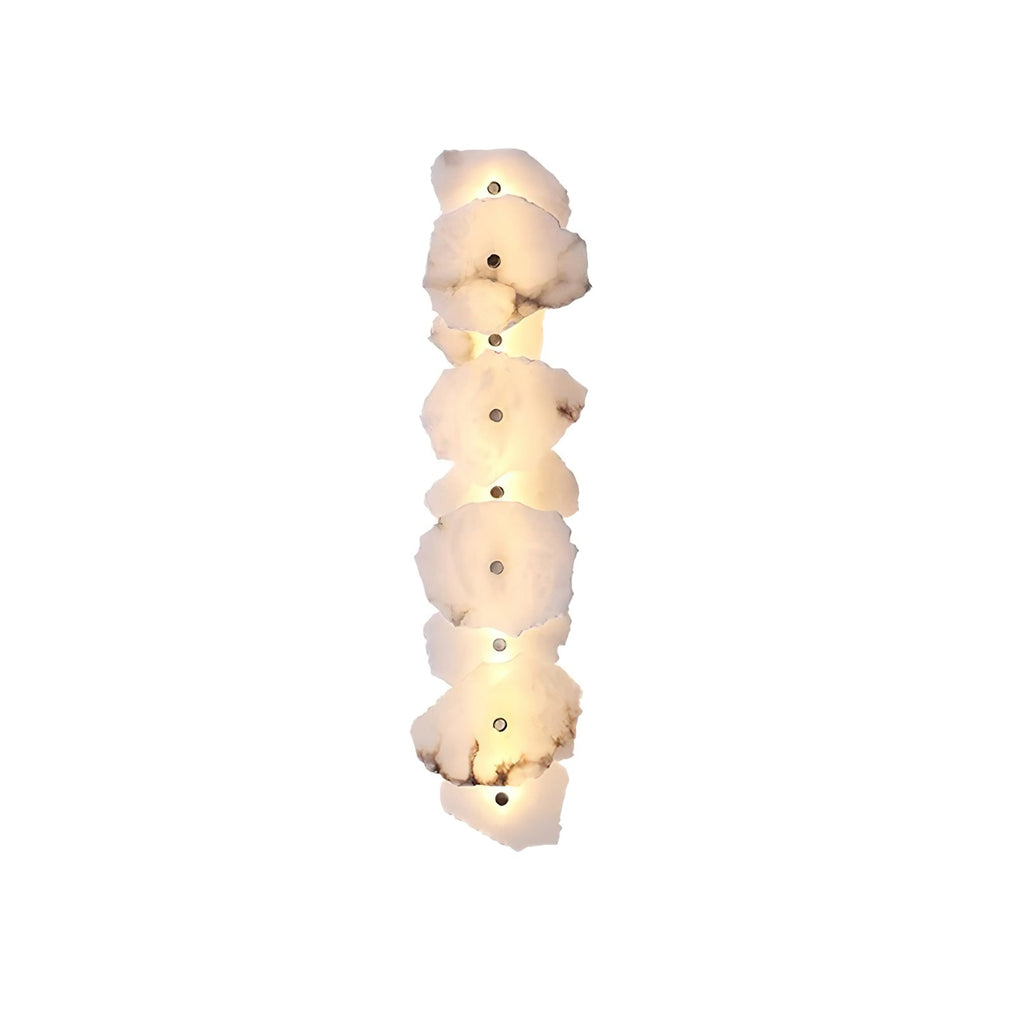 Applique murale moderne dimmable finition albâtre pour une ambiance chaleureuse | Meowbutter