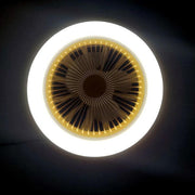 LED-takfläkt — fjärrkontroll, justerbara hastigheter, integrerad belysning