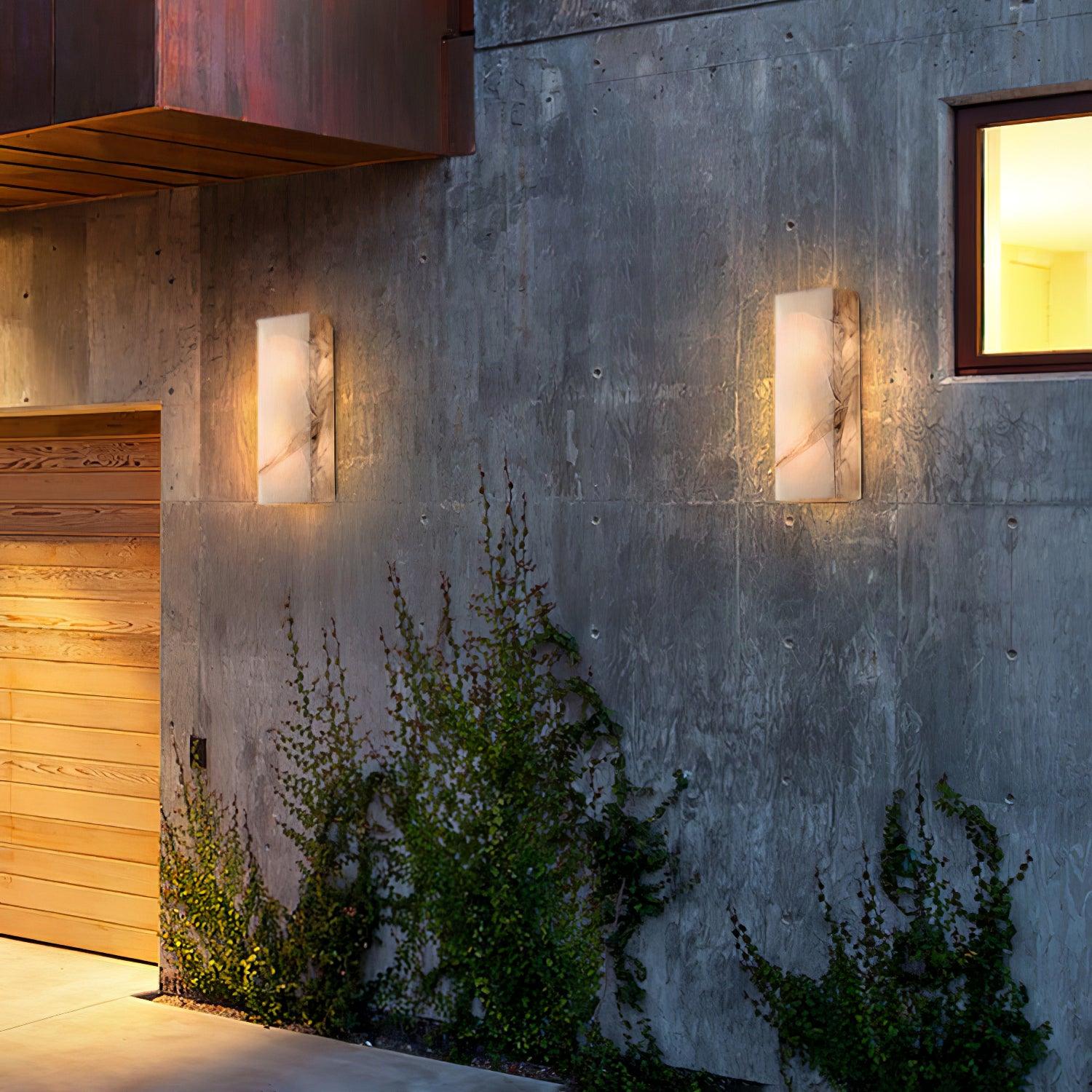 LED Light For Exterior Walls With Natural Stone Look Waterproof