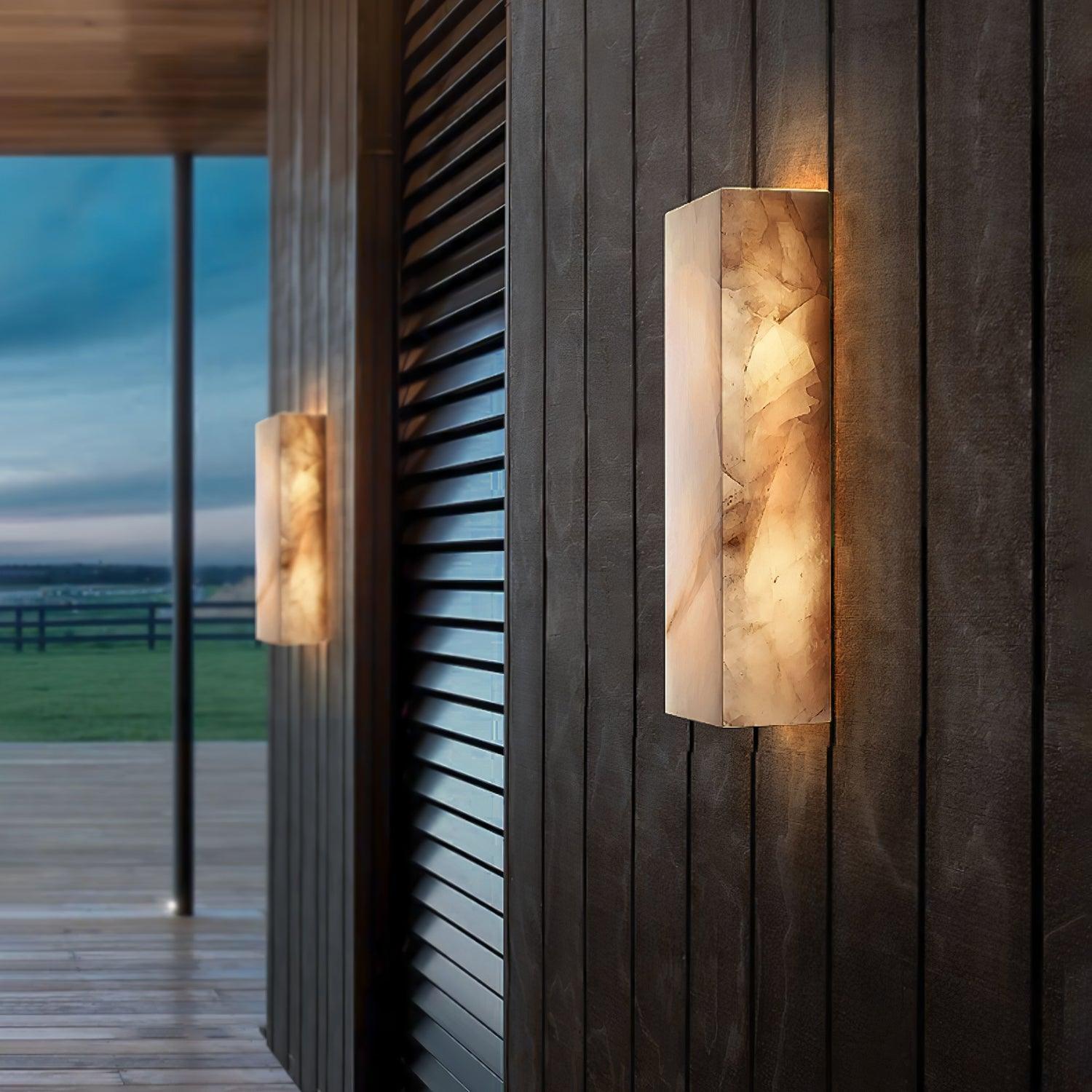 LED Light For Exterior Walls With Natural Stone Look Waterproof