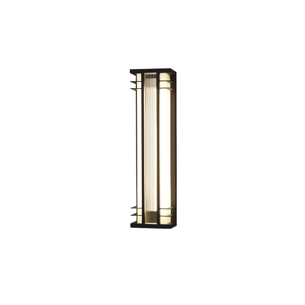 Lámpara de pared LED para exteriores de acero inoxidable, impermeable